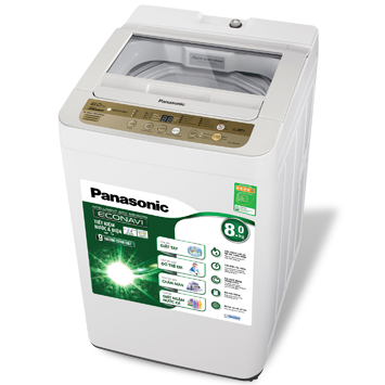 Máy giặt Panasonic 8kg cửa trên NA-F80VG6MRV econavi