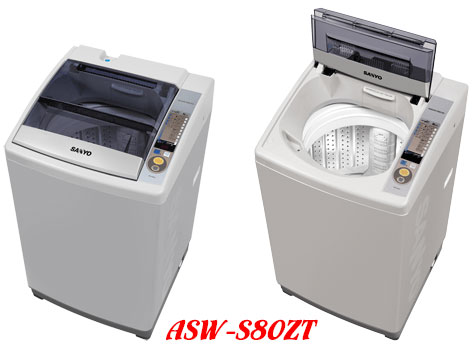 Máy giặt Sanyo 8kg ASW-S80ZT cửa trên