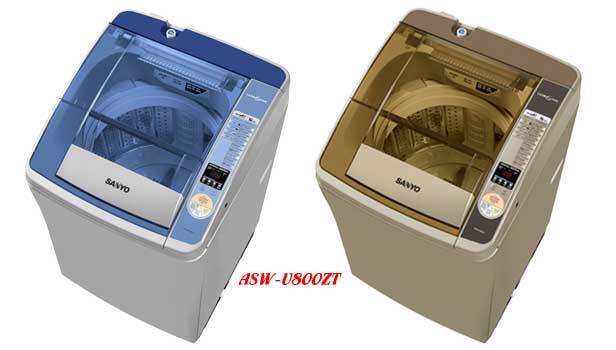 Máy giặt Sanyo U800ZT 8kg lồng nghiêng sóng siêu âm