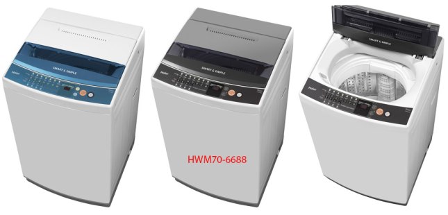 máy giặt Haier 7kg HWM70-6688 cửa trên