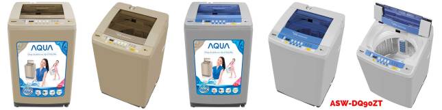 Máy giặt Sanyo Aqua 9kg ASW-DQ90ZT ddm inverter